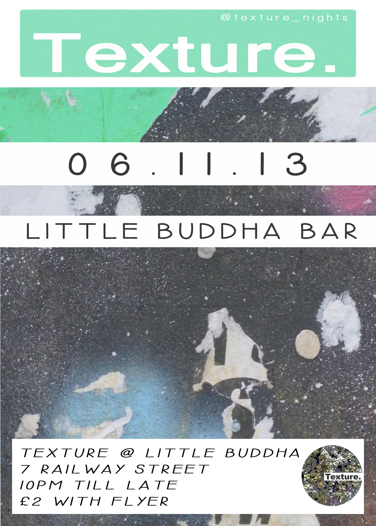 Adobe Portfolio Idea3 texture designs Little Buddha Bar Sotano York techno house