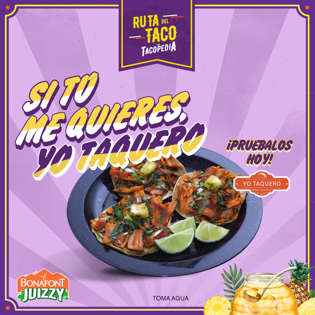 agua Aguas Frescas Bonafont foodies Juizzy mexico pandemia Tacos taquerias