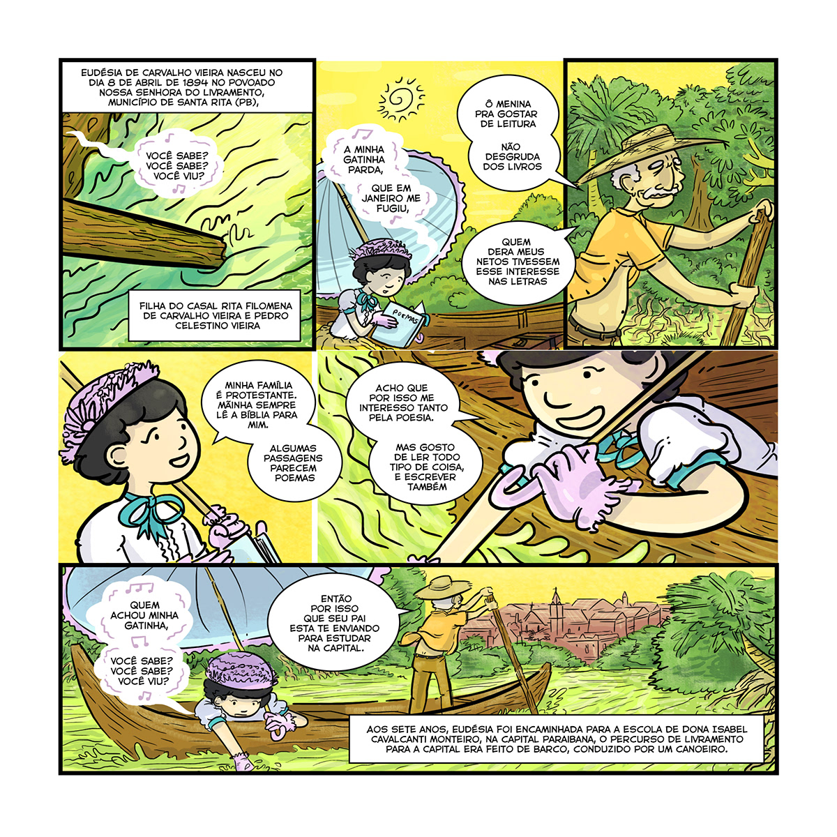 cartoon children comics digital editorial História em Quadrinhos ILLUSTRATION  infantil infantojuvenil publishing  