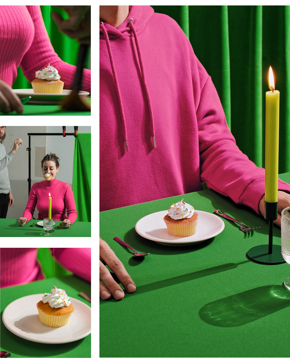 ArtDirection Film Photography props setdesign colors handmade studiomals Advertising handcraft