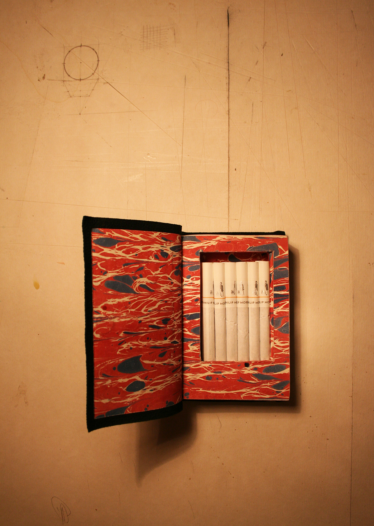 book book design box case cigarette