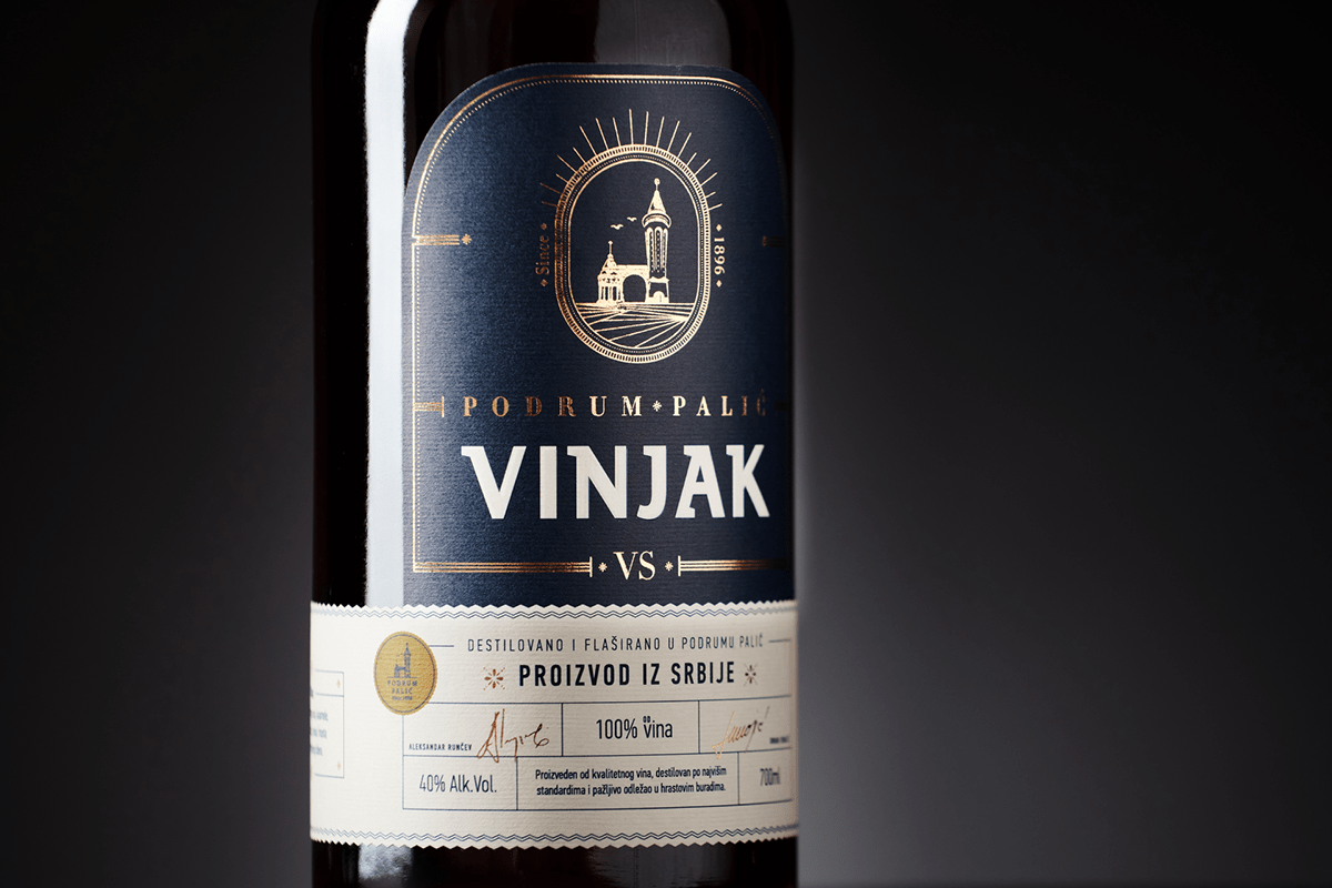 label design Packaging package design  brand identity product design  campaign Label alcohol packaging Logotype vinjak