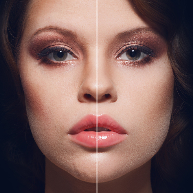 skin clean edit Editing  portrait woman cosmetics MUA action actions plug-in plug in Preset photoshop retouch