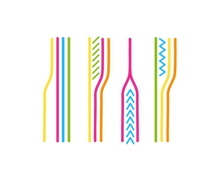 handmade brand xela logo Guatemala chivas folk pattern cool lines