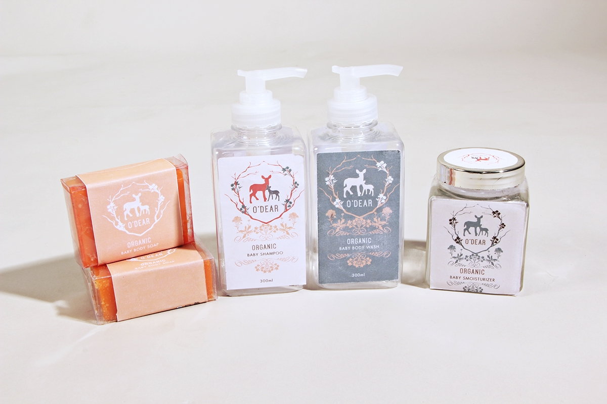 odear Organic product baby shampoo organic deer