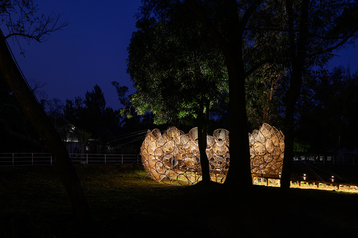 art Cheng Tsung FENG design installation light night Sony structure taiwan trap