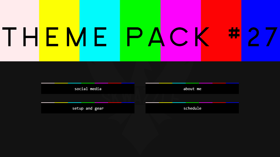 Free Twitch Panel Theme Packs On Behance