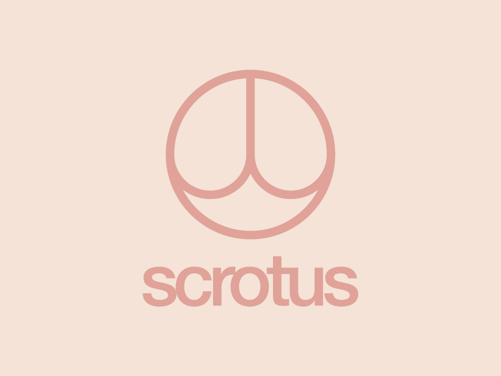 sexanatomy sex anatomy logo cerrapio asti minimal pink Fun funny helvetica graphic design tits Minimalism
