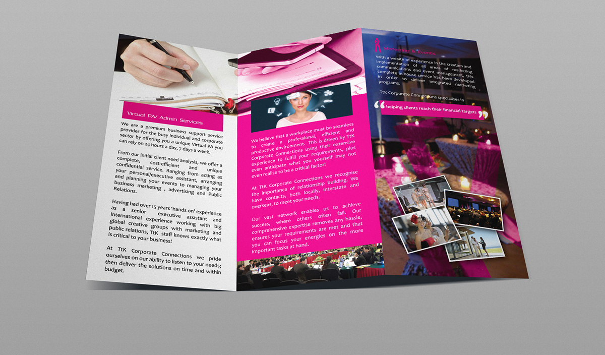 brochure marketing   connections