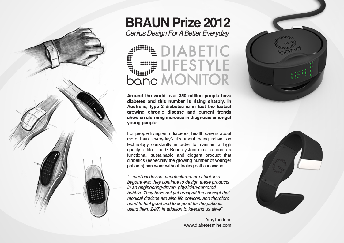 watch  Diabetes  monitor glucose  medical  everyday  braun  braunprize