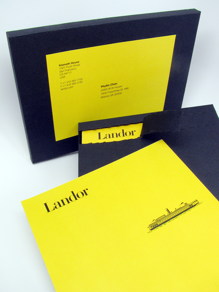 landor associates Landor book projects yellow black