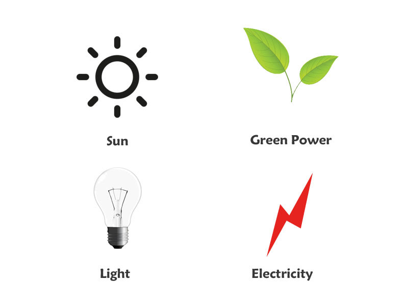 logo identity solar system Egytian electricity green power