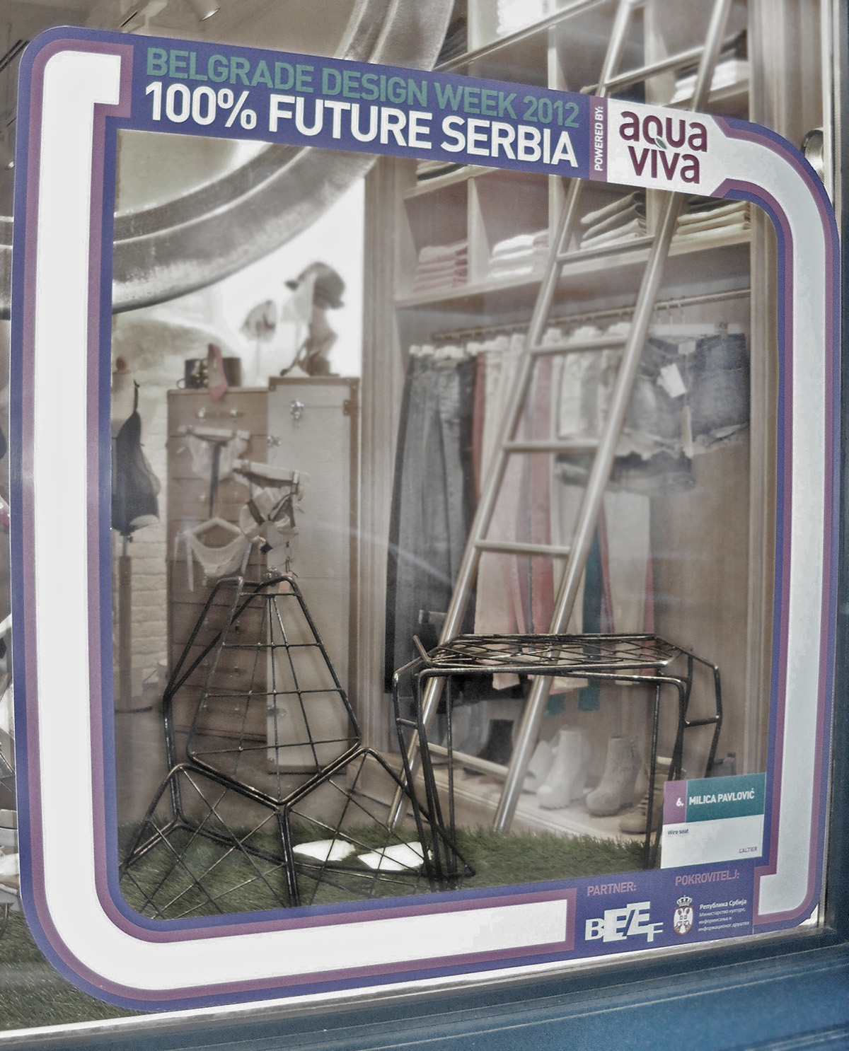 wire seat belgrade design week 100% future serbia