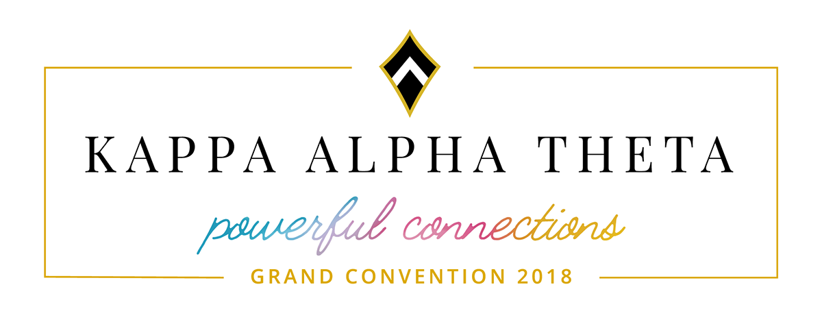 Kappa Alpha Theta Grand Convention 2018 Visual Identity on Behance