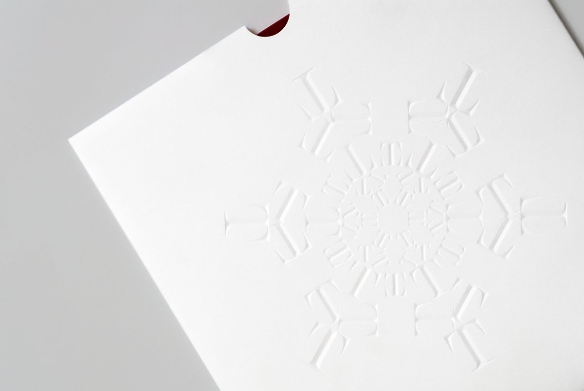graphisme carte de voeux greeting cards découpes laser embossing Hot Foil