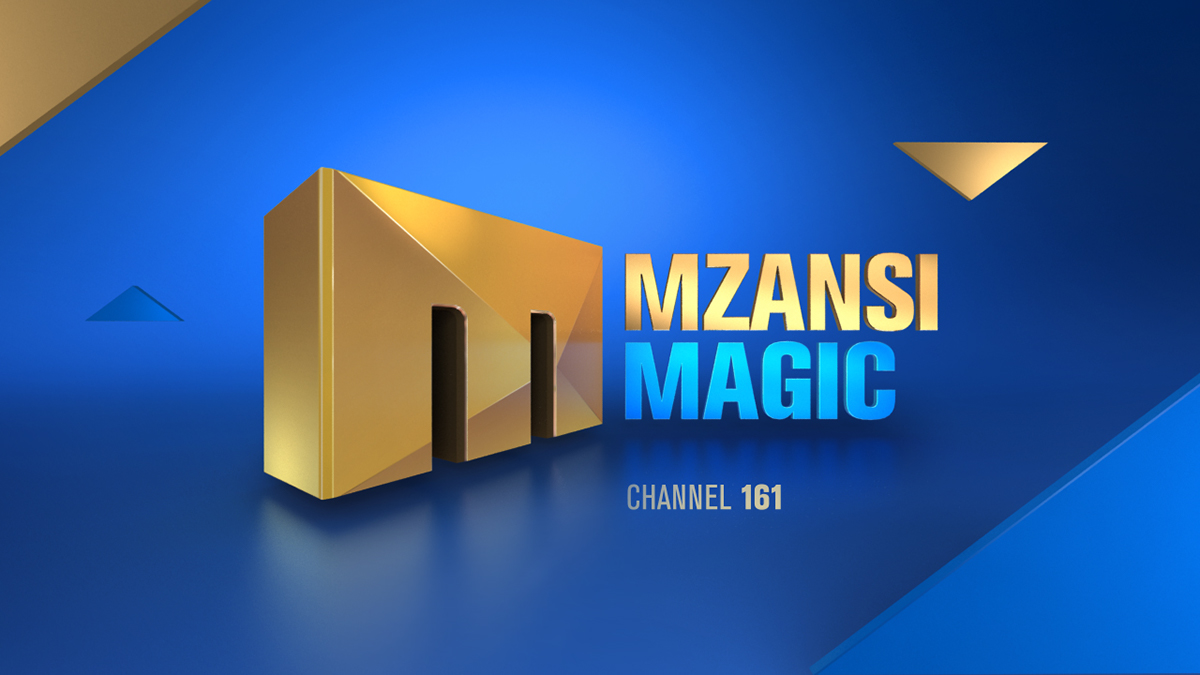 Mzansi Mzansi Magic Broadcast Design south africa blue gold
