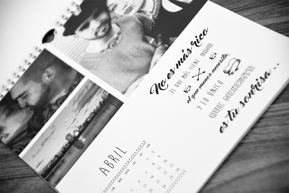 #calendario #amor #bn   #calendary #love #typografy #Tipografia