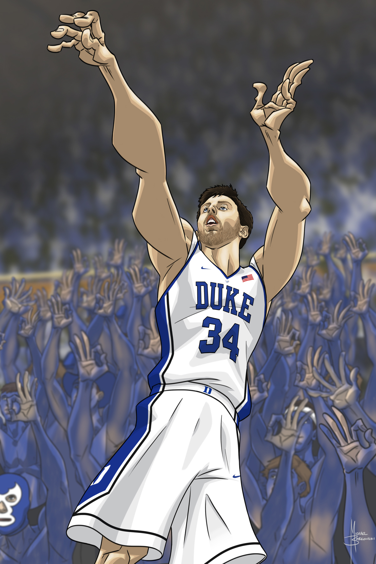 Duke Basketball Art on Behance