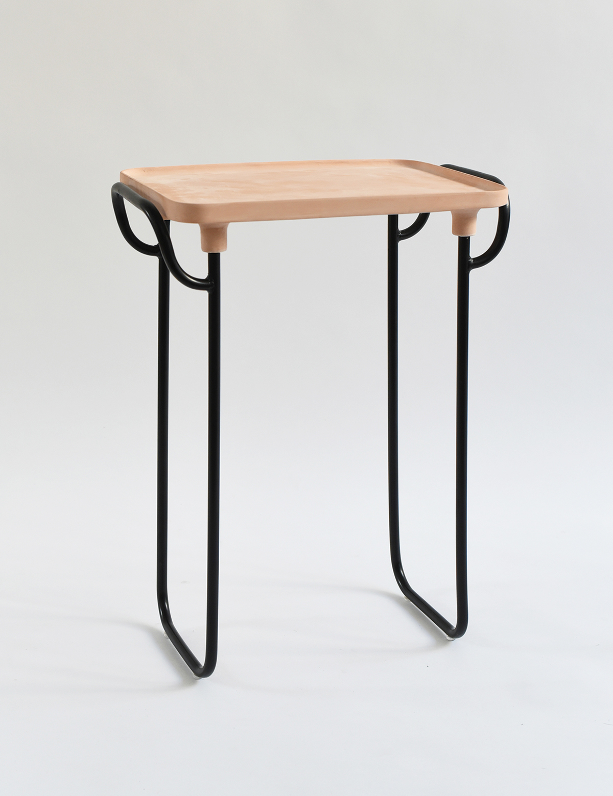 table terracota terracotta ceramic tray mexico small mesa ceramica servicio service metal minimal furniture mueble