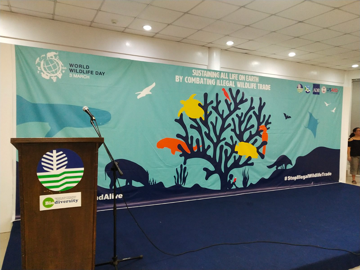 adb advocacy animals DENR Events GEF Nature print print collateral USAID