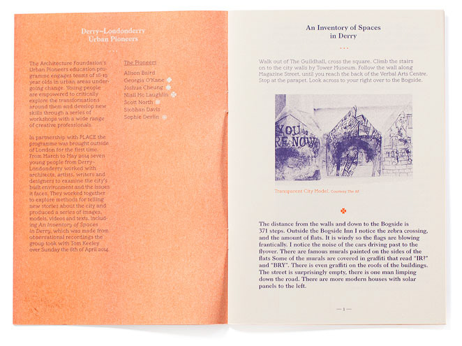 book Booklet derry Ireland Poetry  risograph