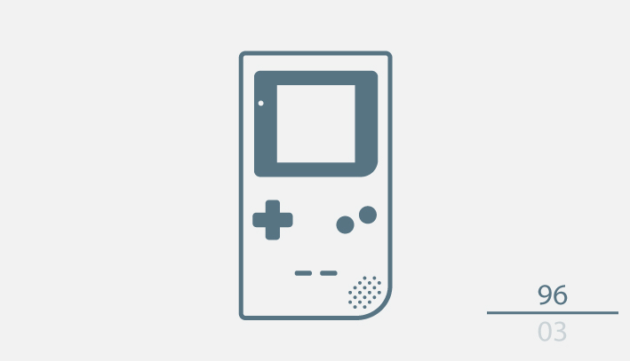 Video Games Nintendo Retro simplistic arcade handheld design