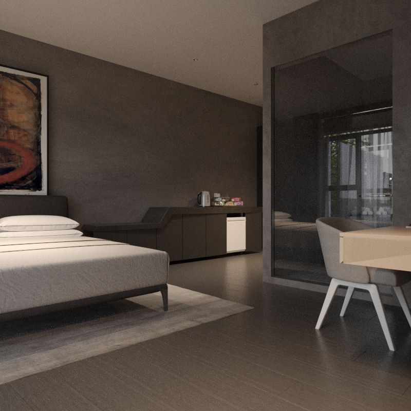 architecture 3D 3ds max Render vray concept hotels trabzon Turkey