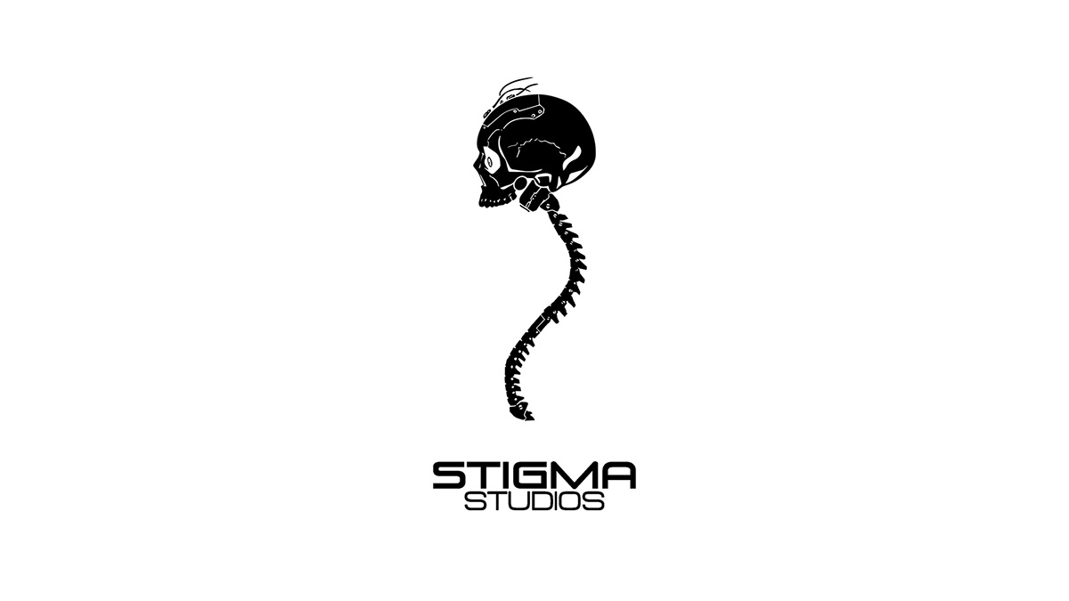 identy logo Scifi design Stigma studio