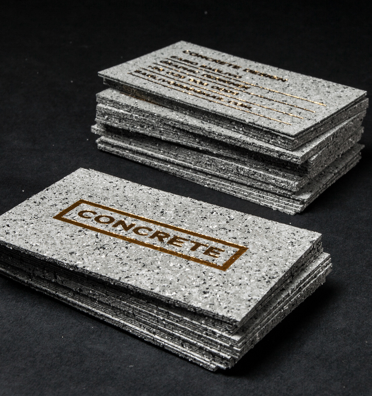 Concrete Business Cards on Behance
