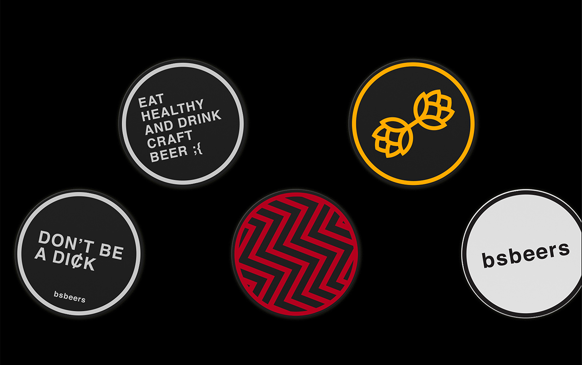Advertising  beer brand identity caps design coaster design label design Logo Design Packaging surfing visual identity