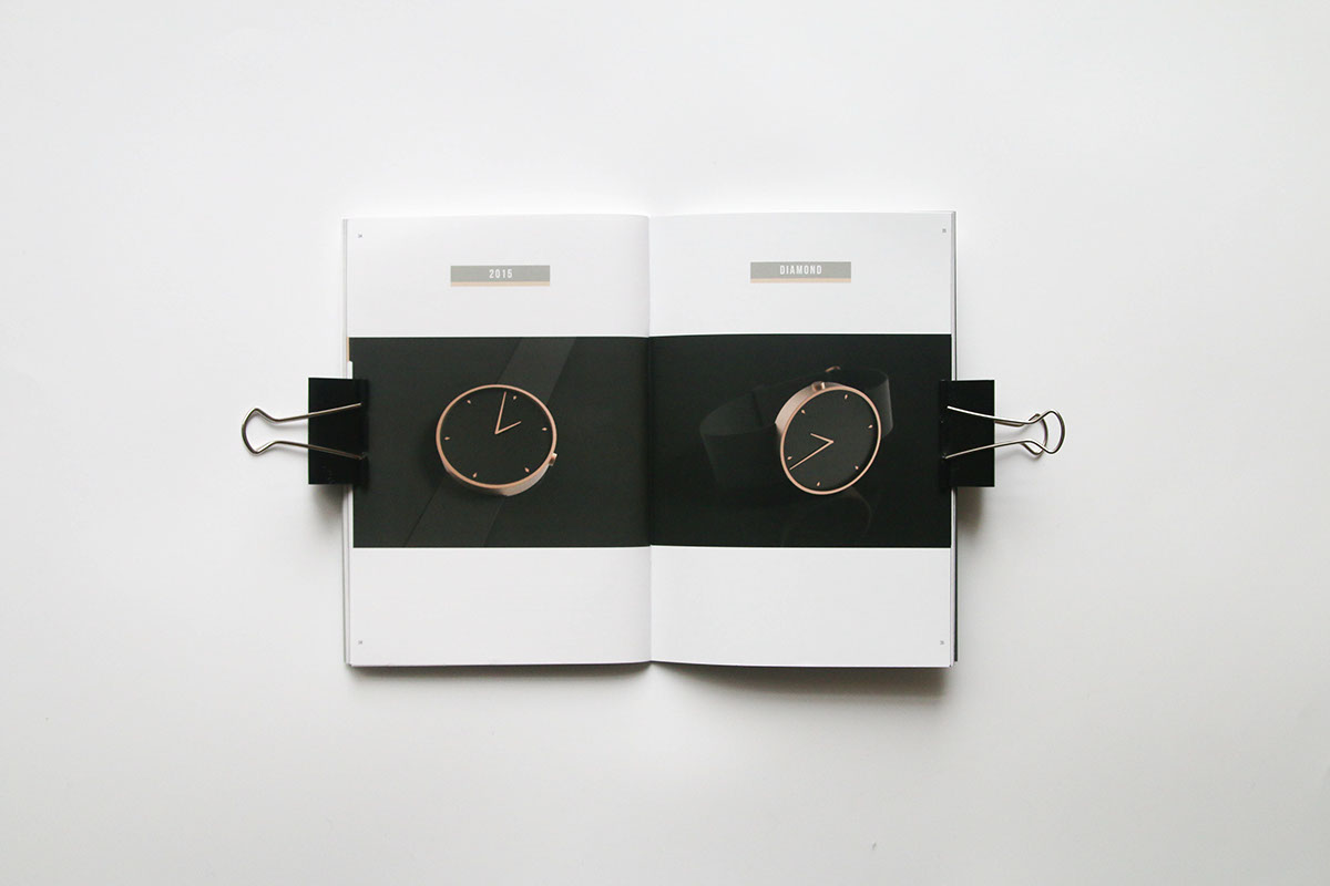 portfolio avenas VDA book printed graphic color combination minimal minimalistic