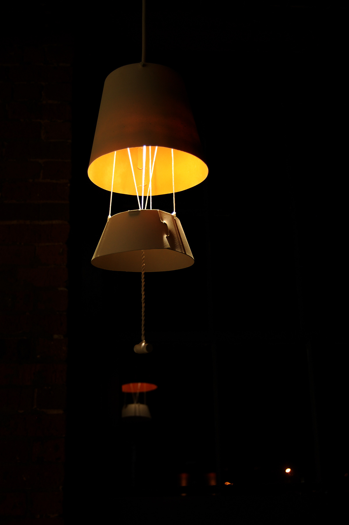 lighting photoluminescence led flat pack pendant lamp