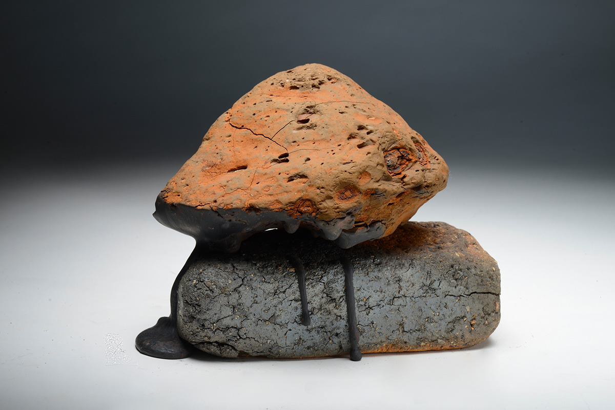 ceramics  red bricks antique sculpture art glaze rocks fired Nature natural