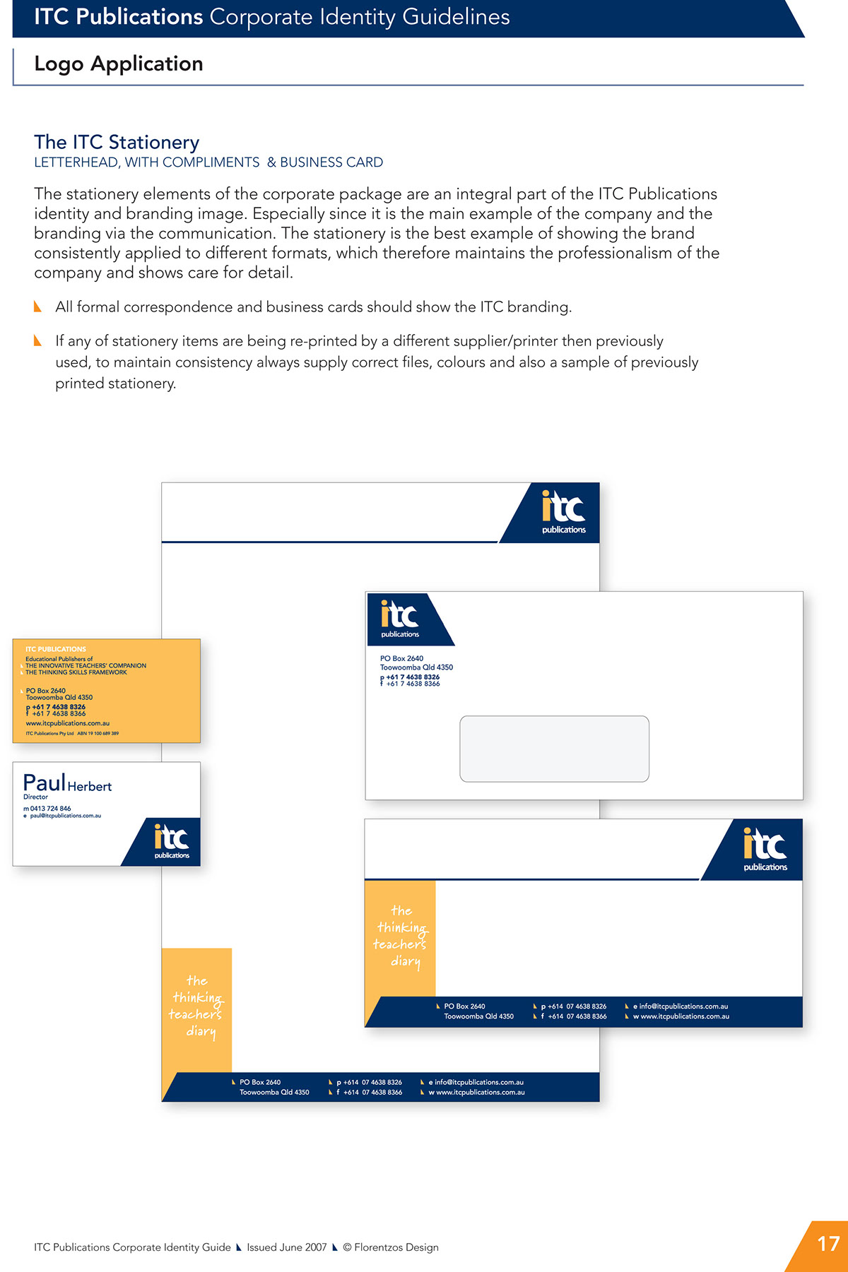ITC ITC Publication Education Digital Systems brand guidelines