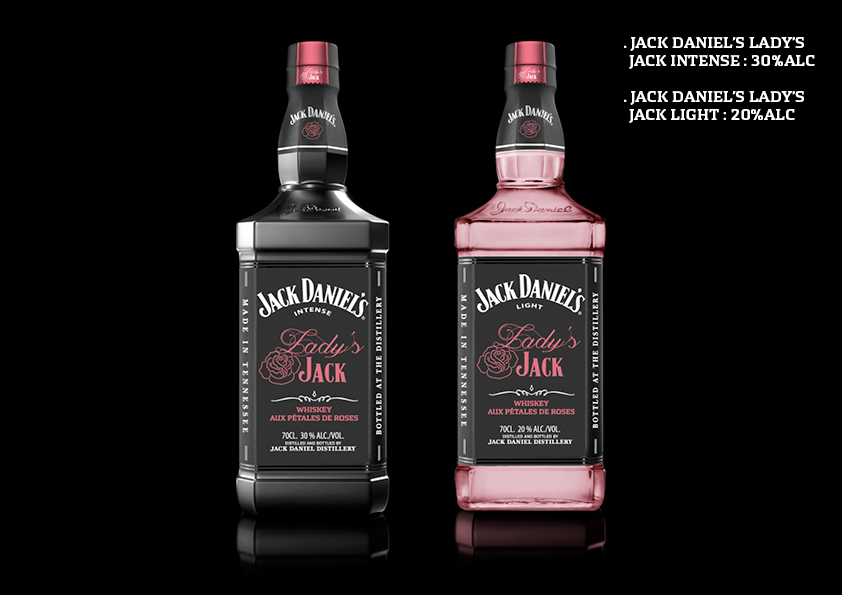 Jack ladies jack daniels Branded Jack
