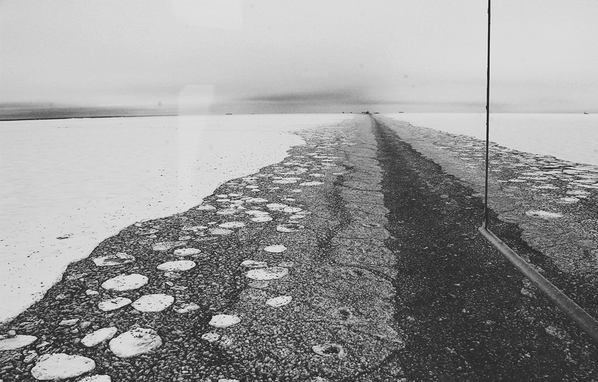 art dark surreal black and white photo kristina gentvainyte old texture snow winter baltic sea Russia lithuania Collaboration belgium