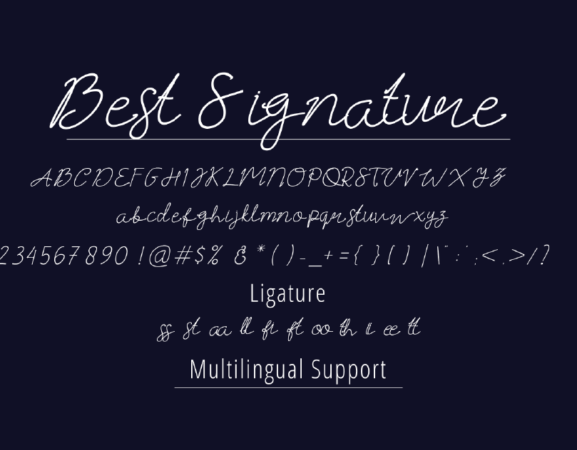 signature Script font fonts handwritten handwritting font signature font