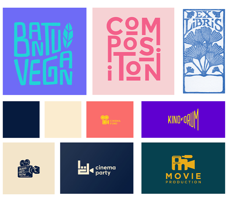festival identity Logo Design Logotype Brand Design adobe illustrator brand identity Cinema movie