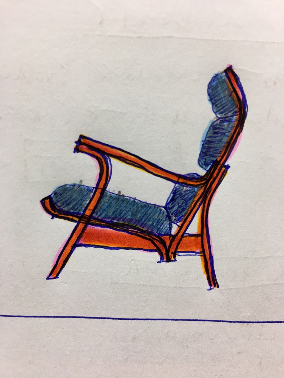 furniture chair easy chair Lounge Chair wood chai chair