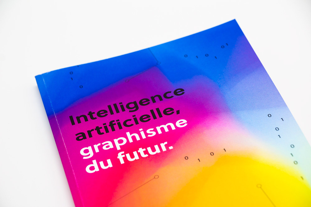 ia ai intelligence artificial artificielle Mémoire editorial graphic book thesis