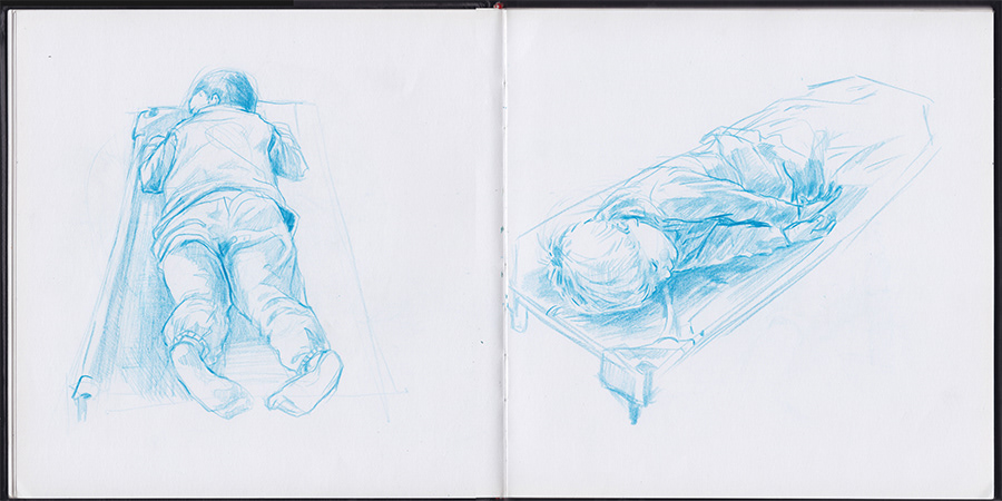 sketch boy girl sleeping sleep pen ink baby children