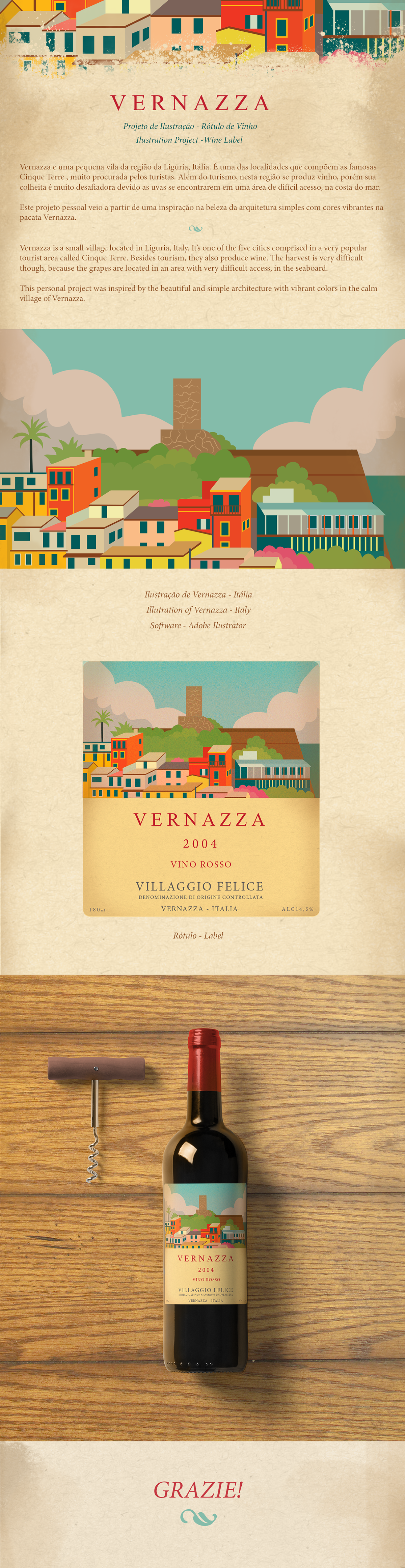 Label rótulo wine grape uva ilustration Italy design packing Illustrator