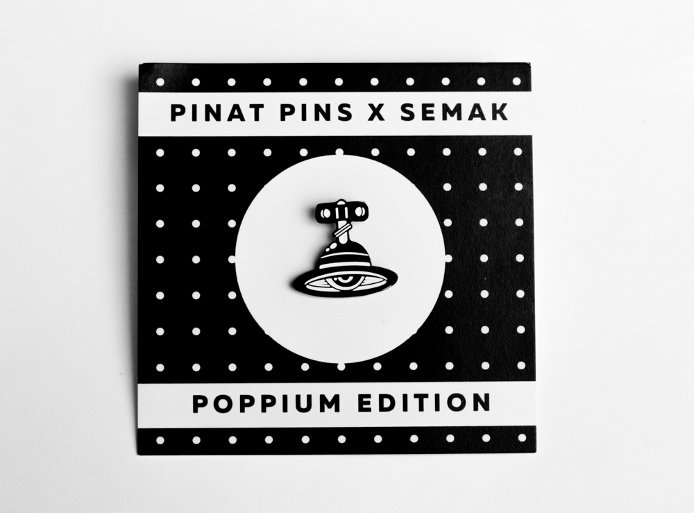 pins Semak poppium pin