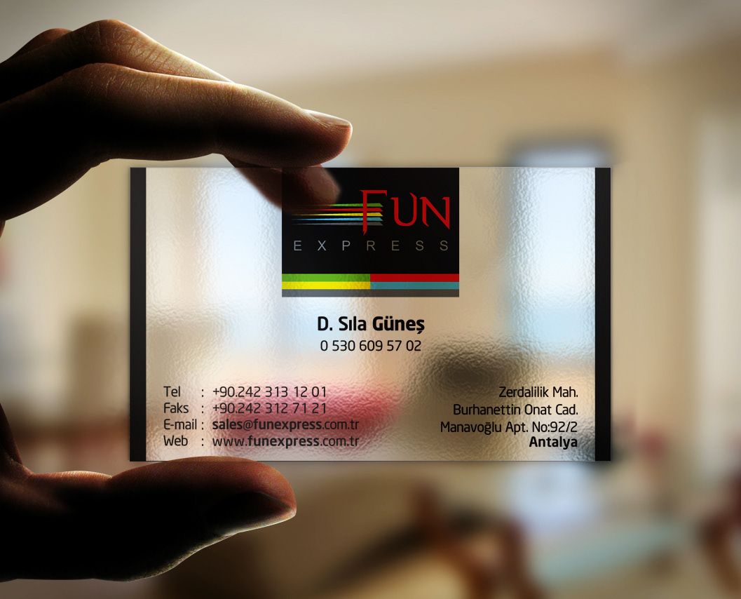 graphic business antalya funexpress Turkey card businesscard opicity