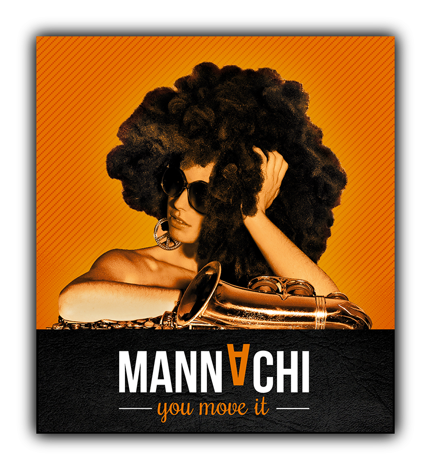 Mannachi You Move It PADOVA Italy afro funk jazz band graphics poster youtube Layout stickers matteo zanatta milano girl