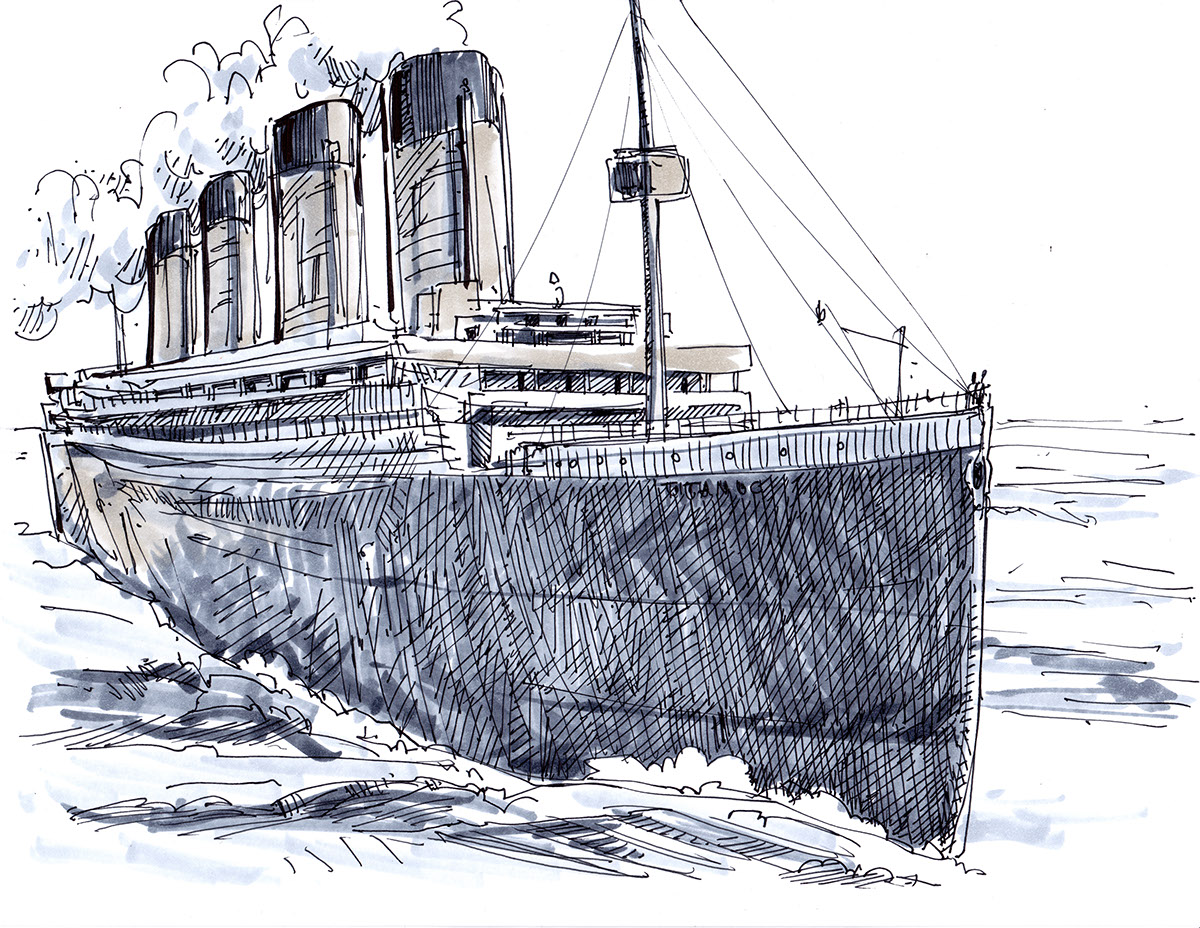 A Young Artist Confronts the Sinking of the Titanic | The New Yorker