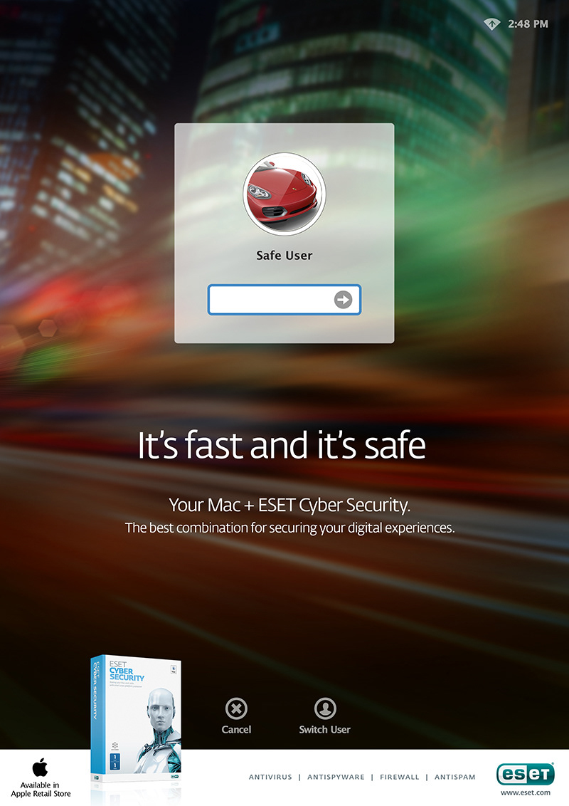anti-virus mac security ESET poster