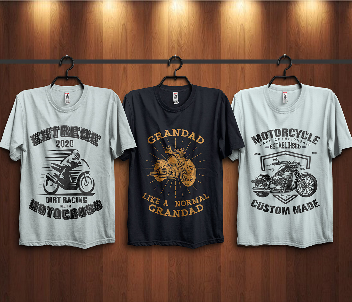 Motor Cycle T-Shirt Design on Behance