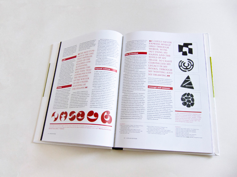 frutiger univers type Form Counterform magazine Layout grids research swiss design adrian frutiger