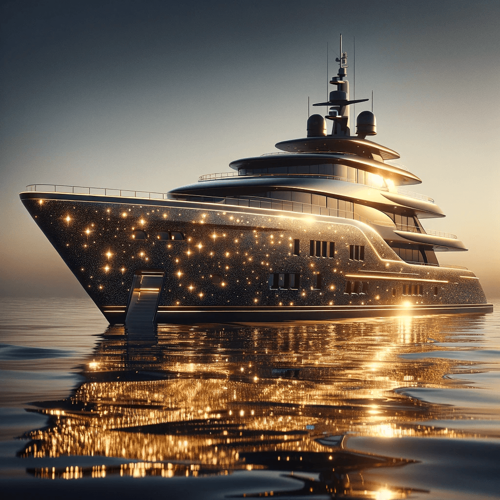 SKY yacht boat Ocean Digital Art  concept artwork